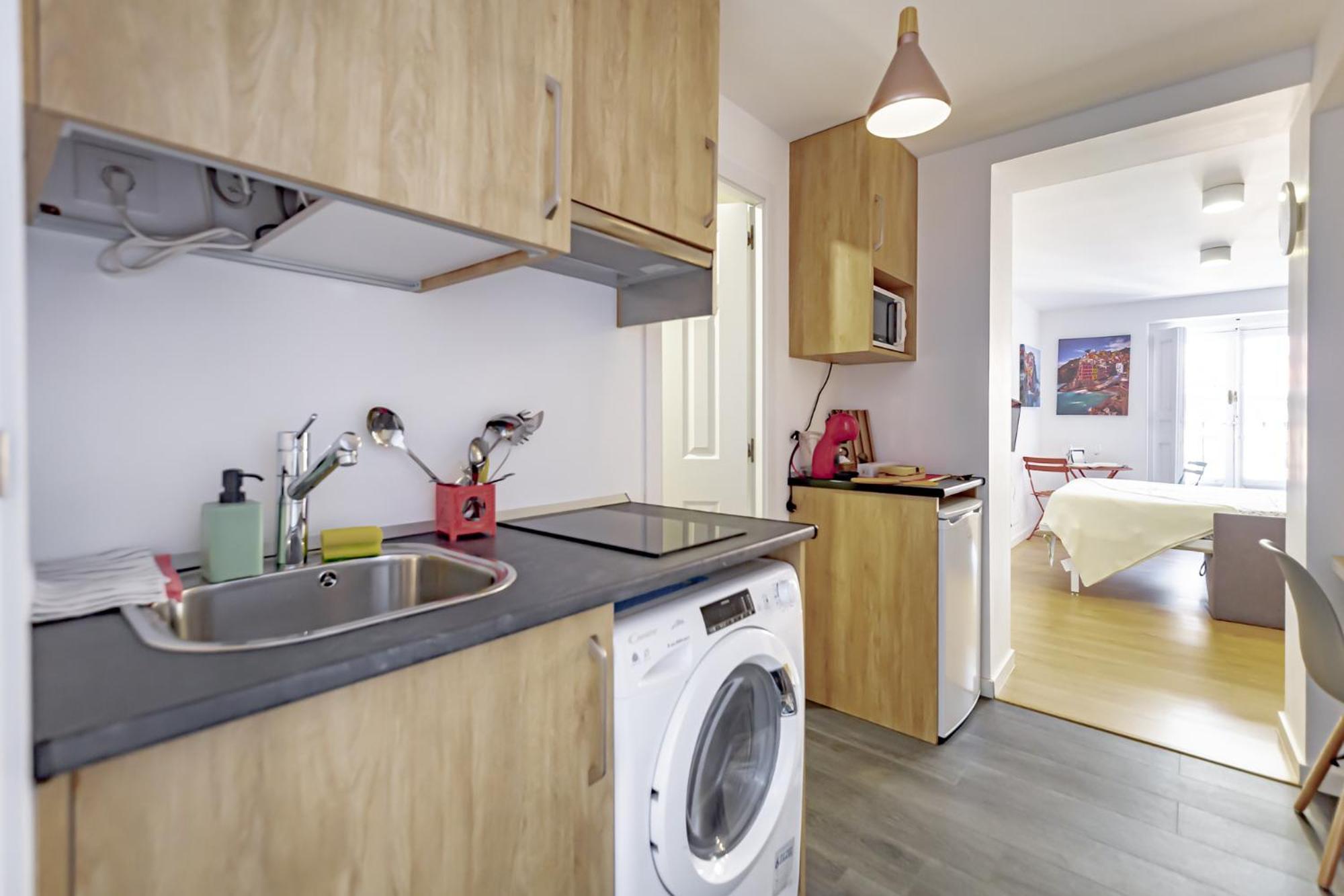 Apartamentos Preciados Madrid Ruang foto